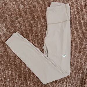 RVCA Leggings - size XS - light cream pink NWOT